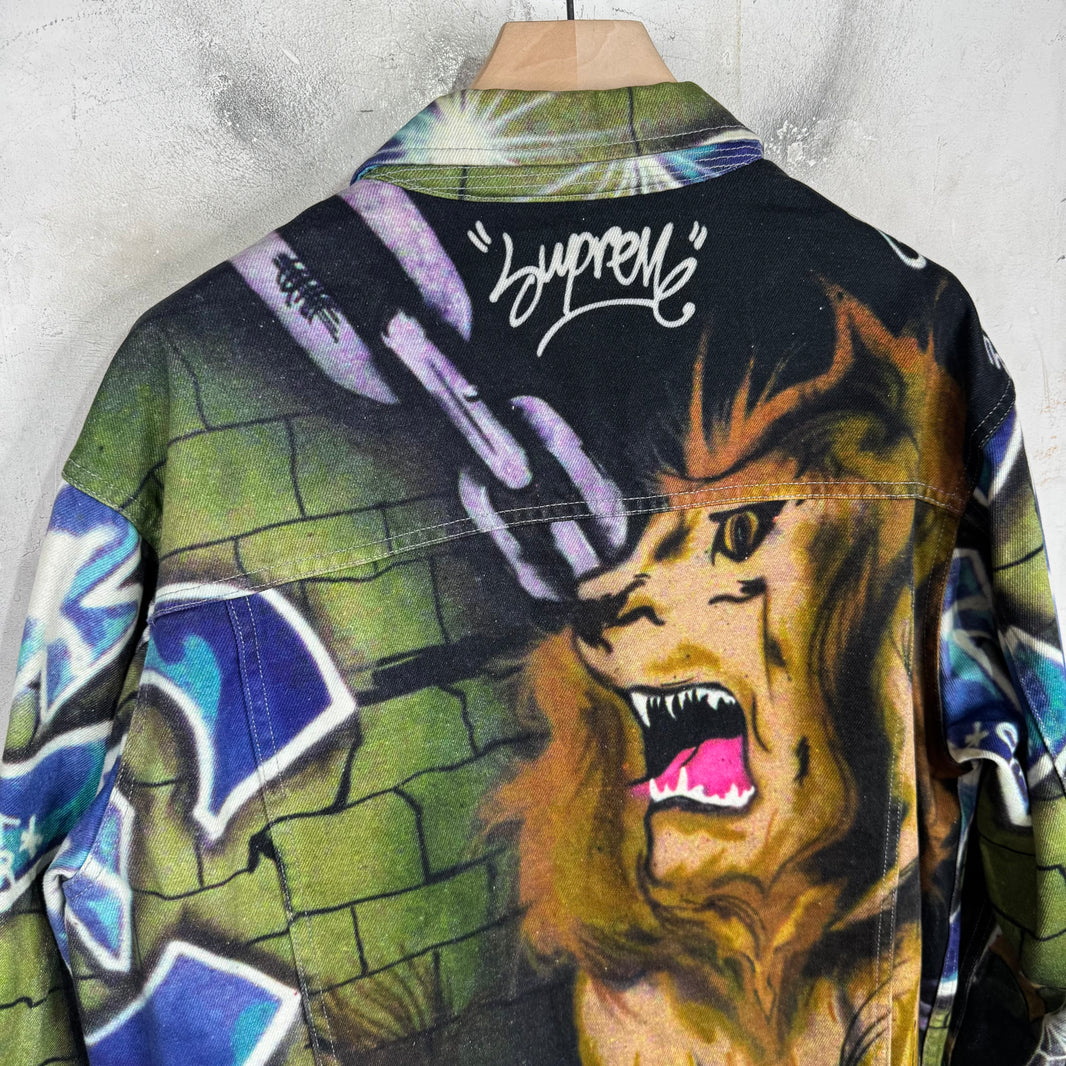 Supreme Lion's Den Trucker Jacket