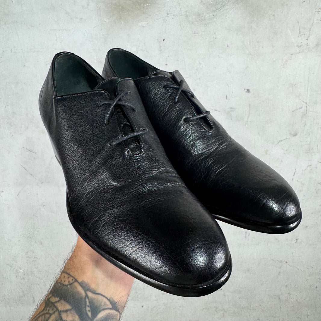 Margiela Leather Heeled Derbys