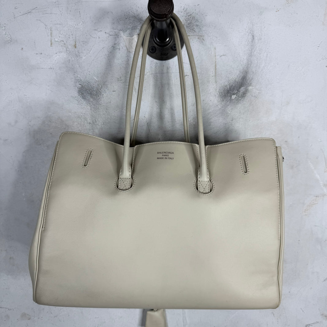 Balenciaga Beige Medium Bel Air Bag