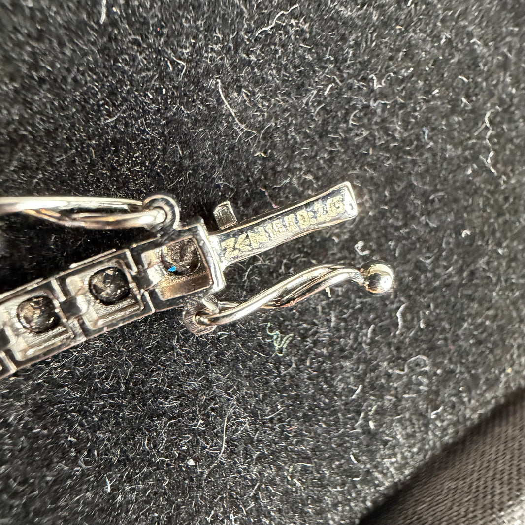XIVKarats 18K Black Diamond Tennis Bracelet