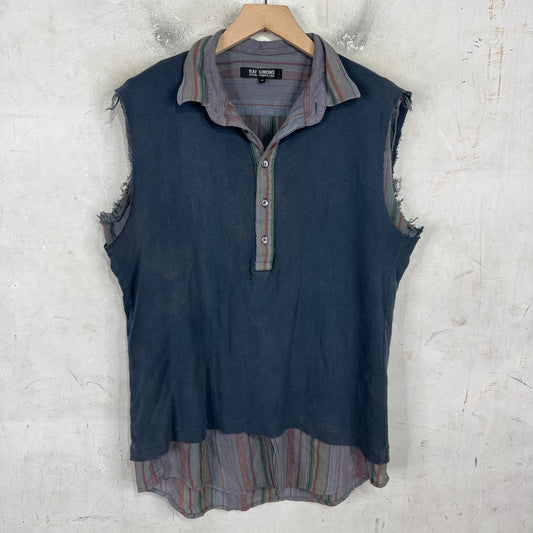 Raf Simons SS04 Layered Sleeveless Shirt