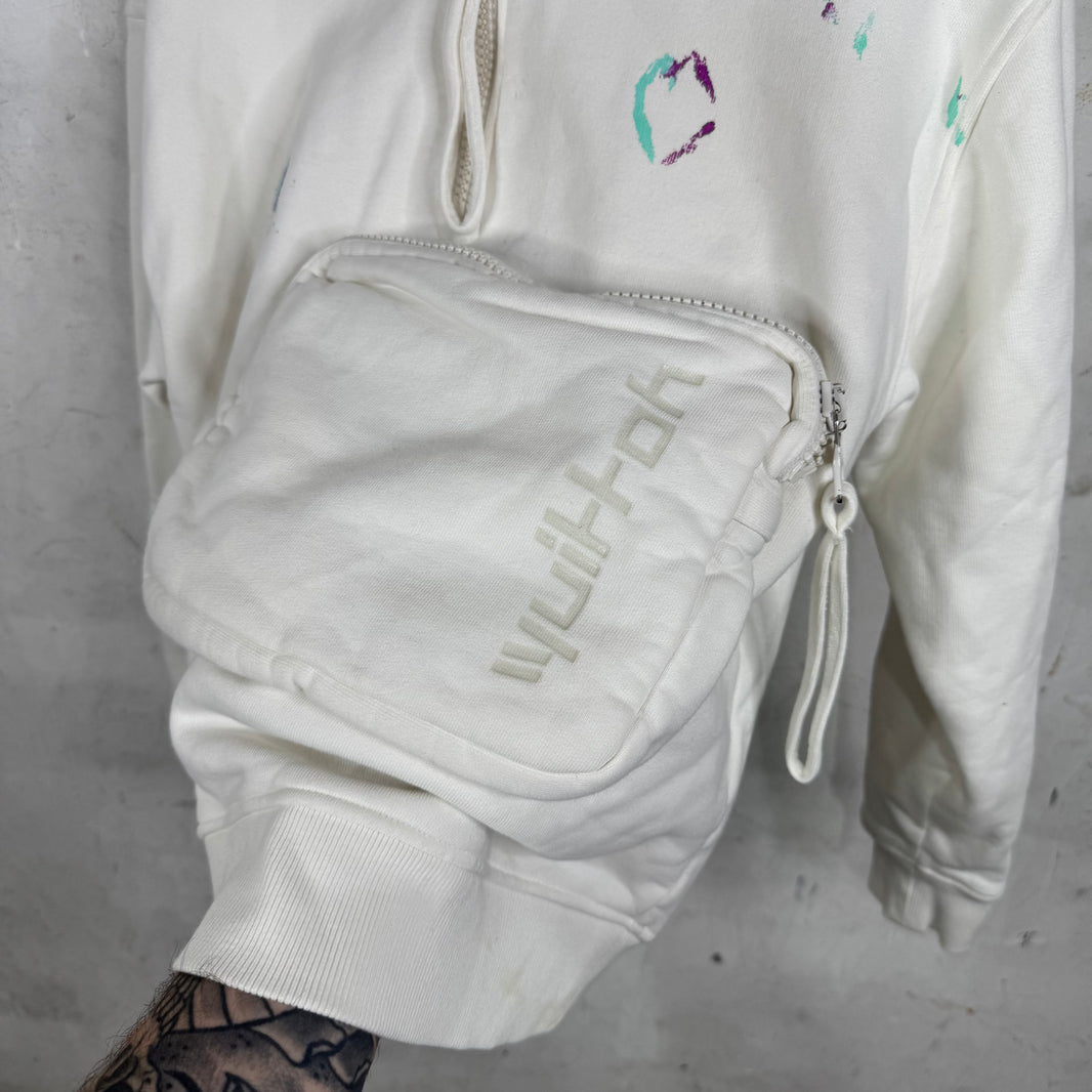 Louis Vuitton Painter 3D Pocketed Half Zip Sweatshirt
