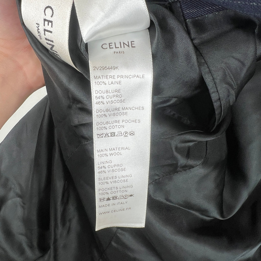 Celine Striped Navy Suit Set