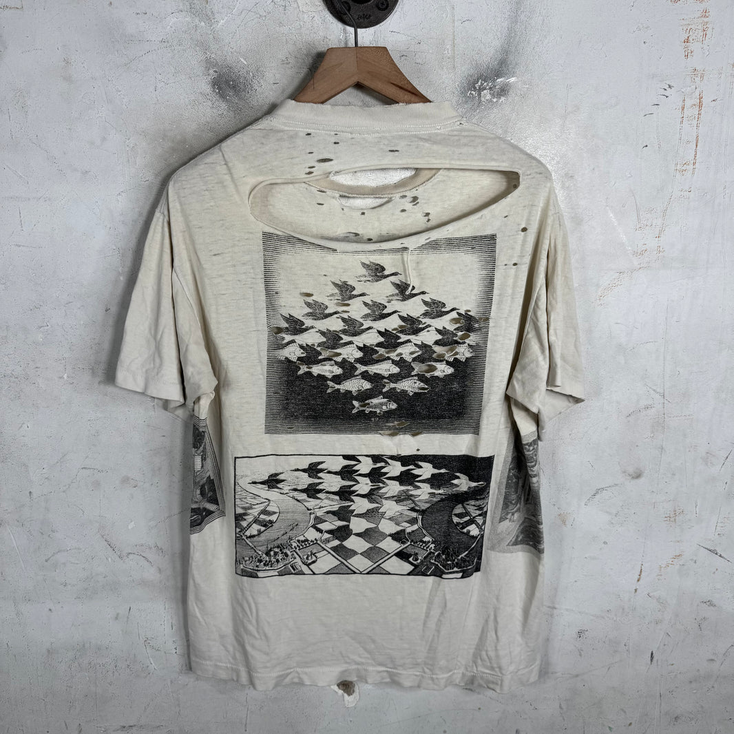 Vintage Smoked MC Escher AOP T-Shirt
