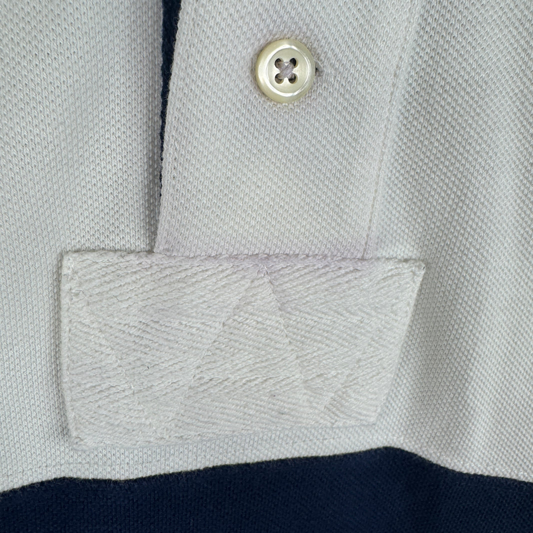 Ralph Lauren White Stripe Polo Shirt
