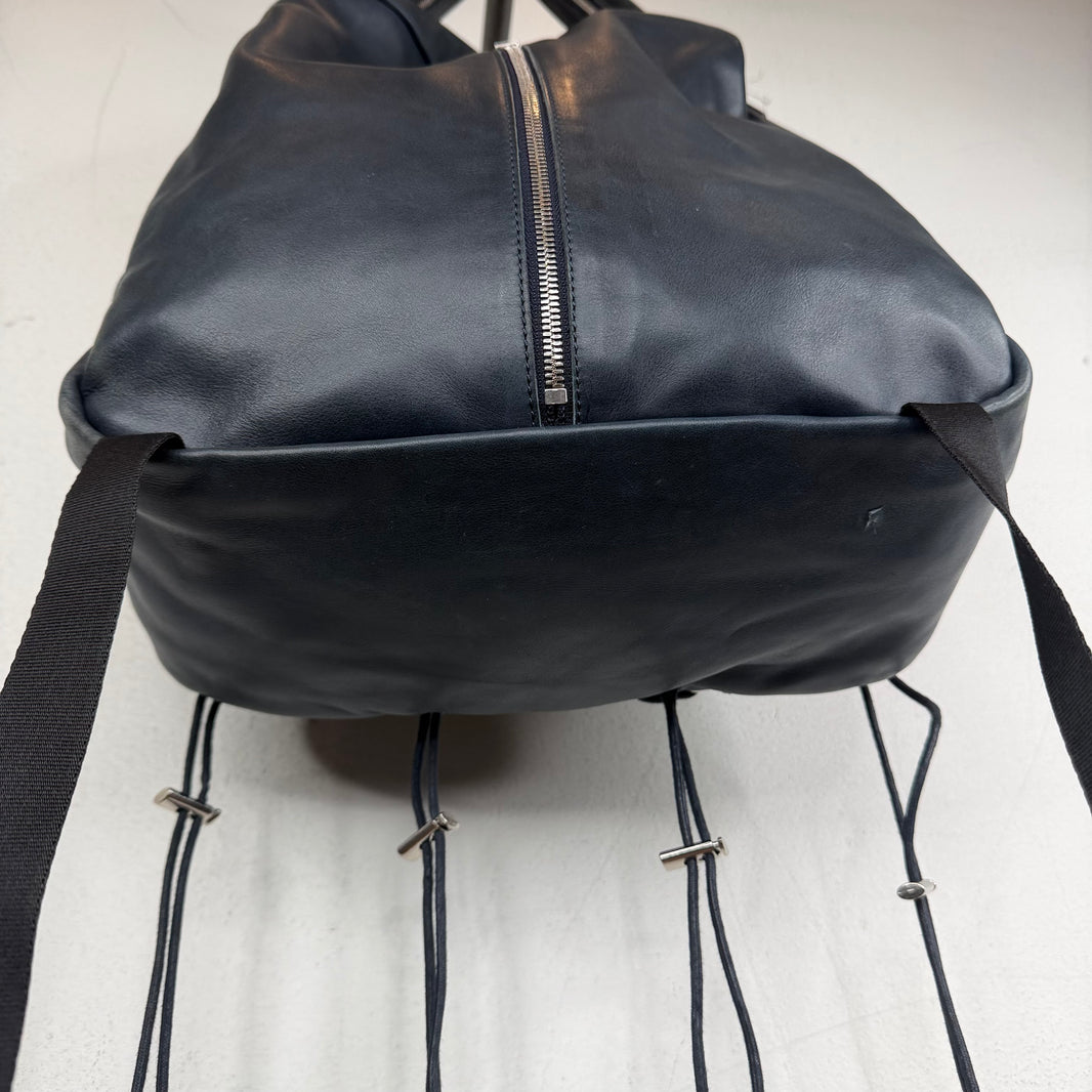 HBA 2014 Runway Lace Leather Backpack