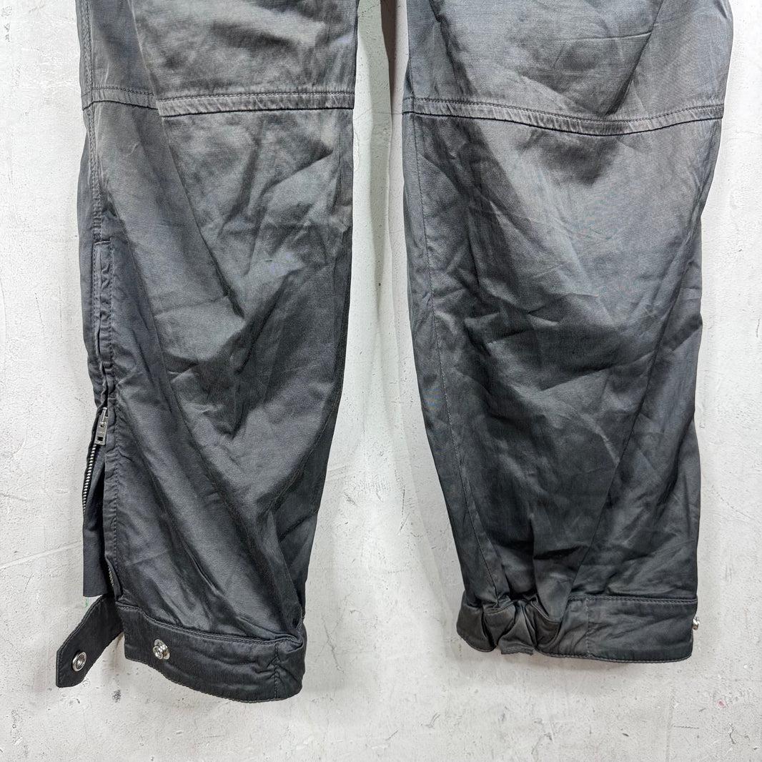 Acne Studios Nylon Zip Waist Cargo
