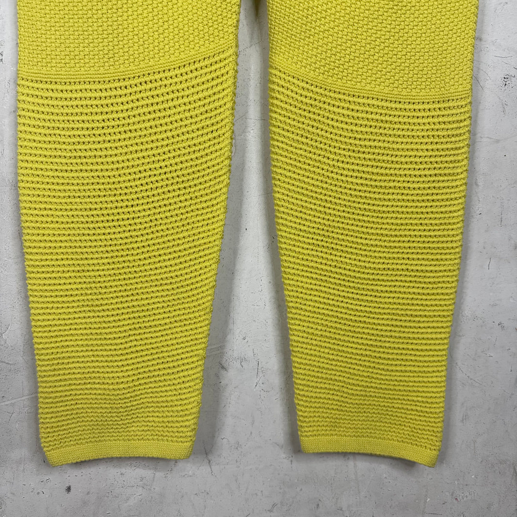 Issey Miyake Sample Yellow Knitted Pants