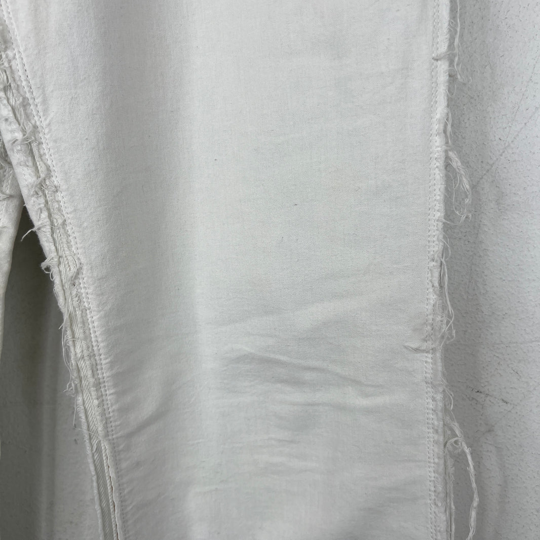 Margiela White Distressed Inside Out