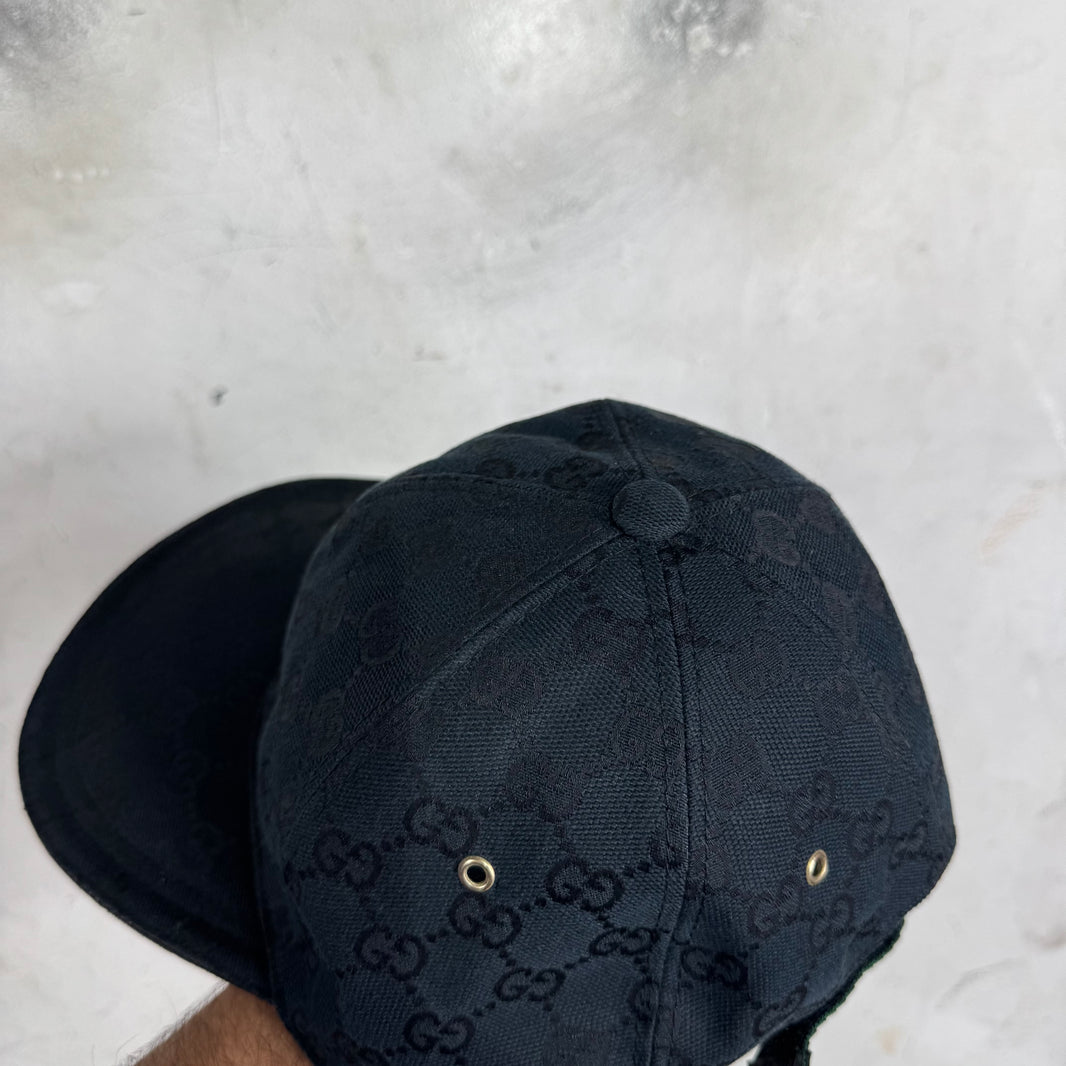 Gucci Monogram Black Hat