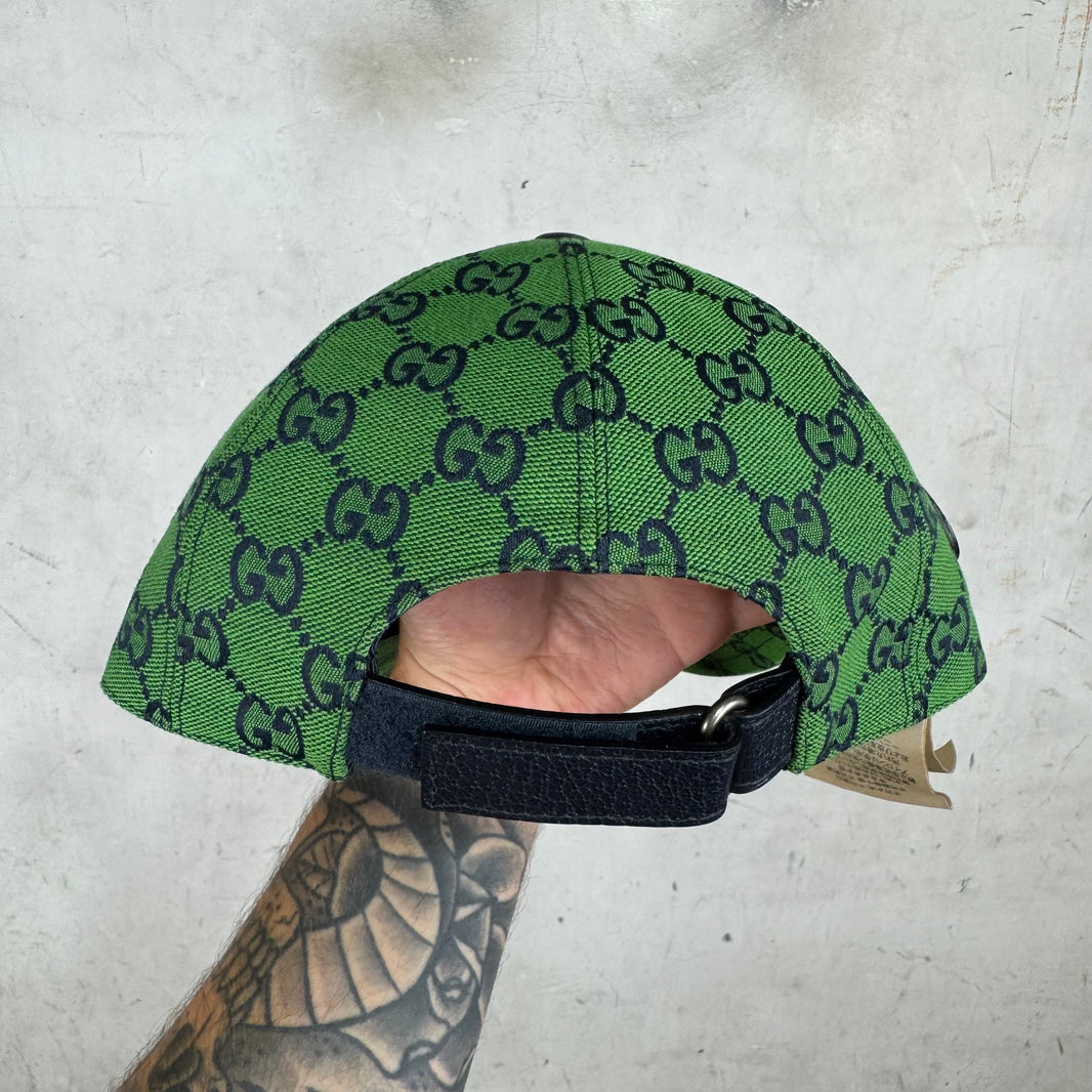 Gucci Green Monogram Hat