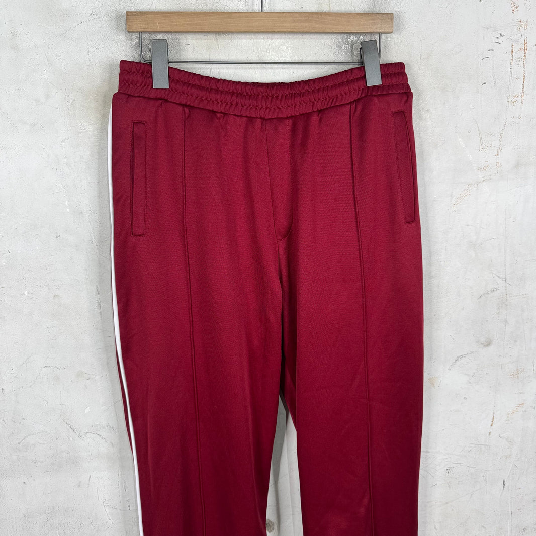 Wales Bonner Burgundy Track Pants