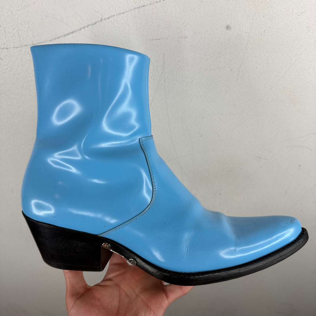 Calvin Klein 205W39NYC Blue Cowboy Boots