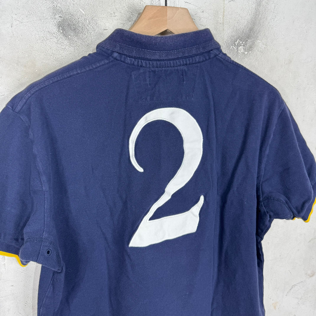 Ralph Lauren Navy Club Crest #2 Big Pony Polo