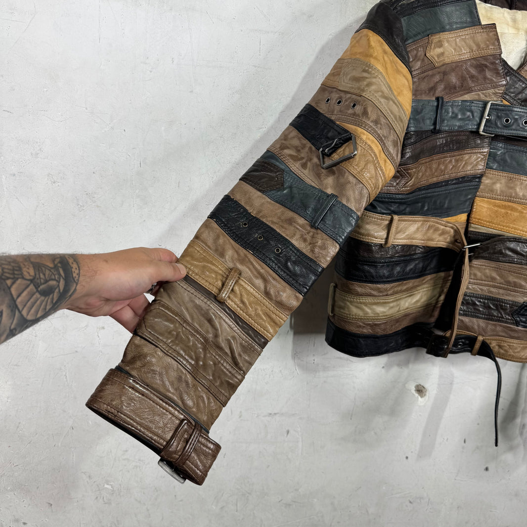 Margiela x H&M Leather Belt Jacket