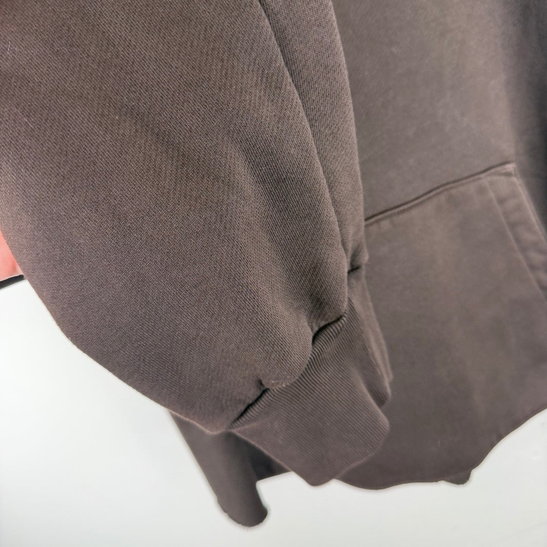 Amiri Distressed Puff Print Logo Hoodie