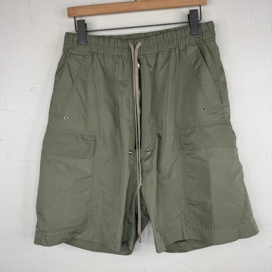 Rick Owens Celadon Cargo Bela Shorts