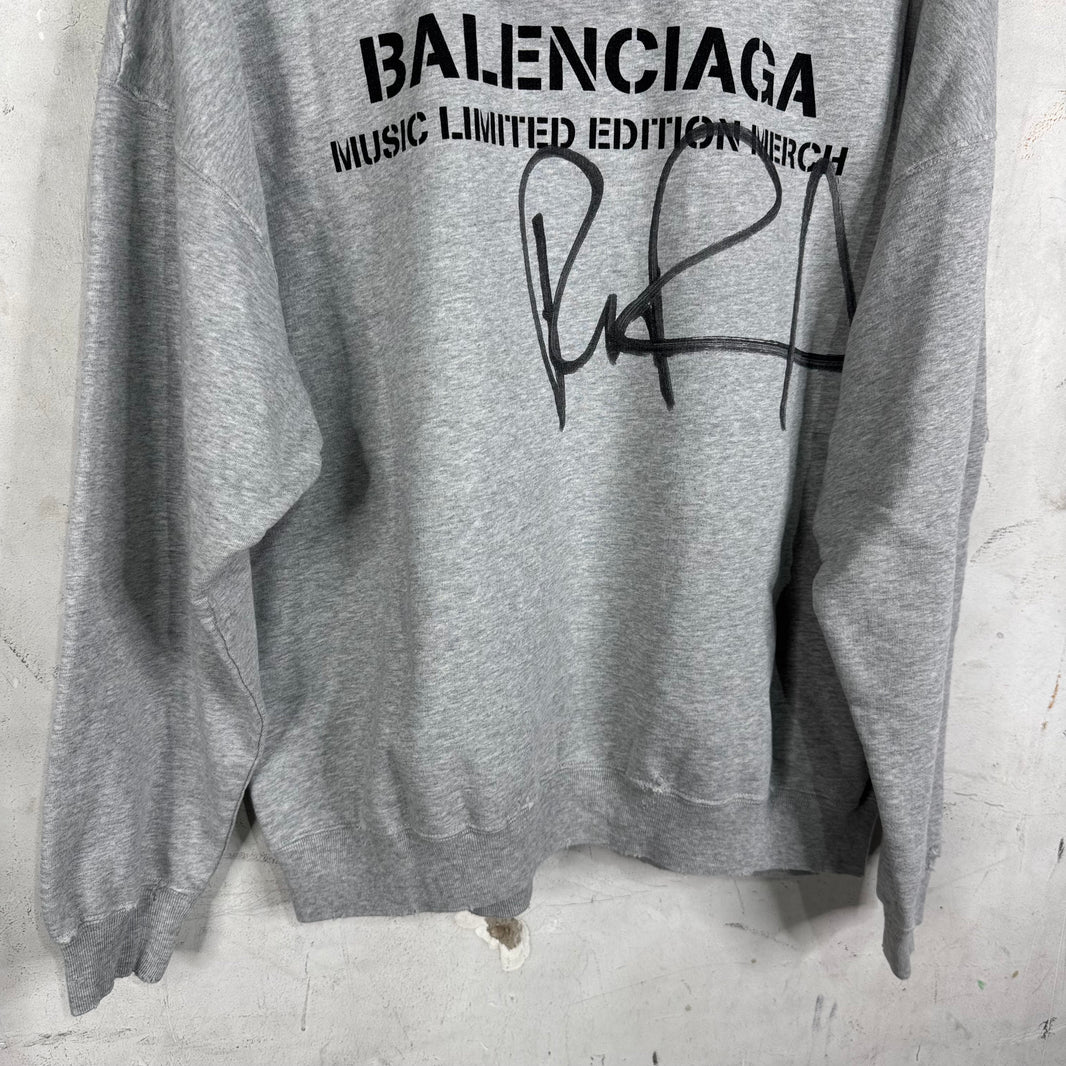Balenciaga Rupaul Logo Zip Hoodie