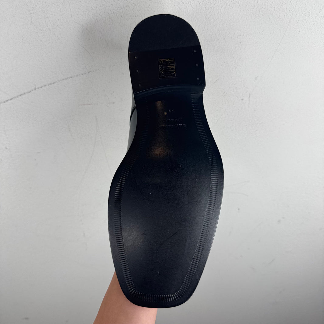 Balenciaga Square Toe Leather Derbies