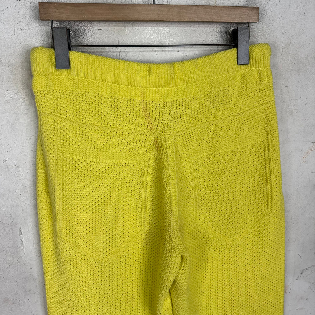Issey Miyake Sample Yellow Knitted Pants