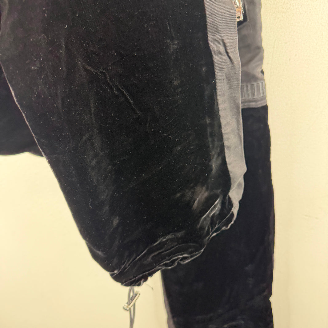 Amiri Black Velvet Pants
