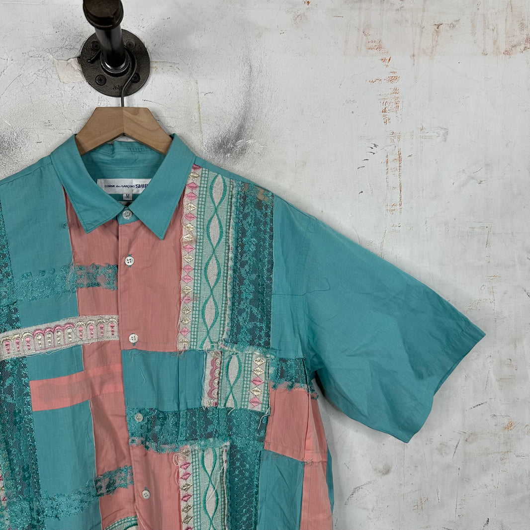 CDG Shirt Quilted S/S Shirt