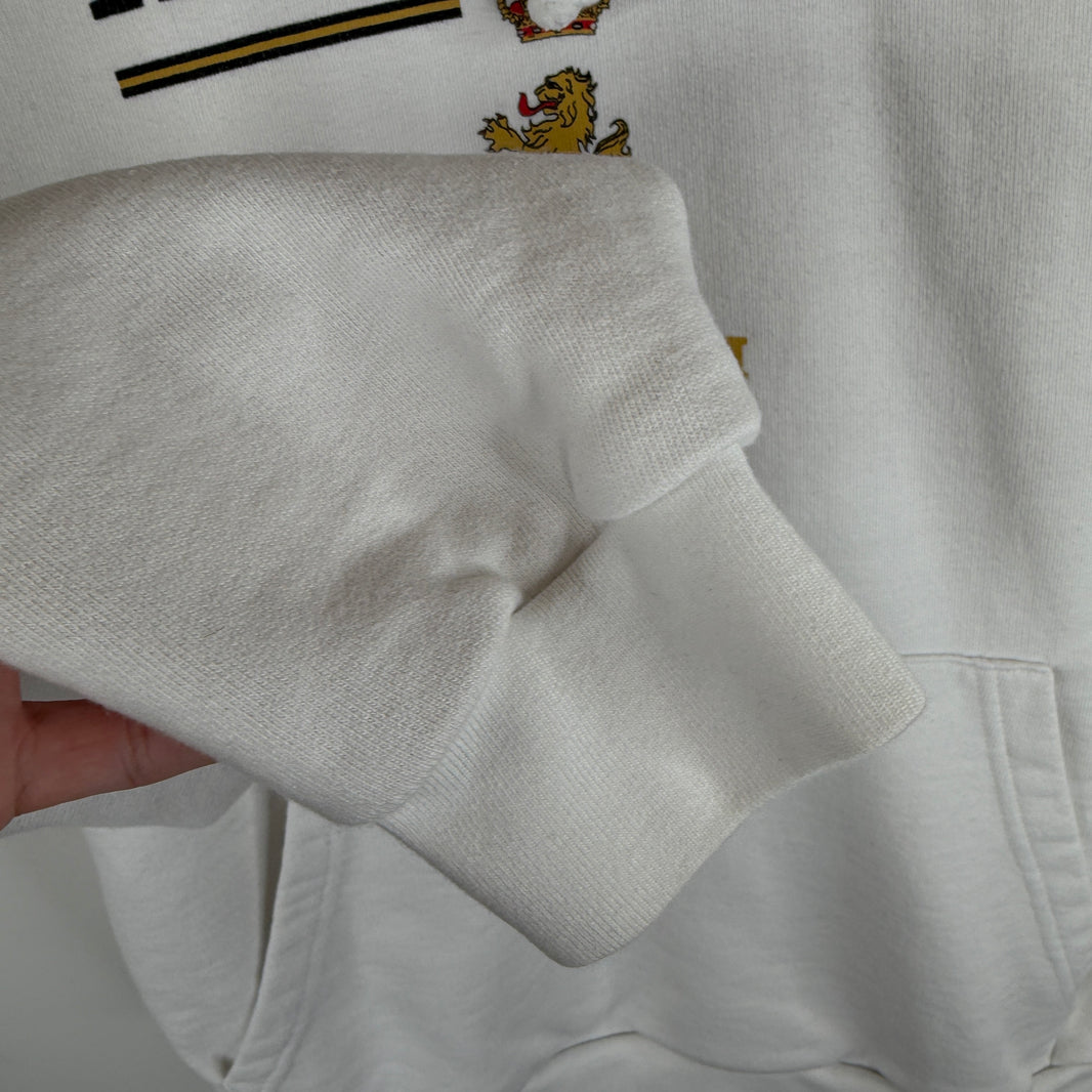 Vetements White Antwerpen Hoodie