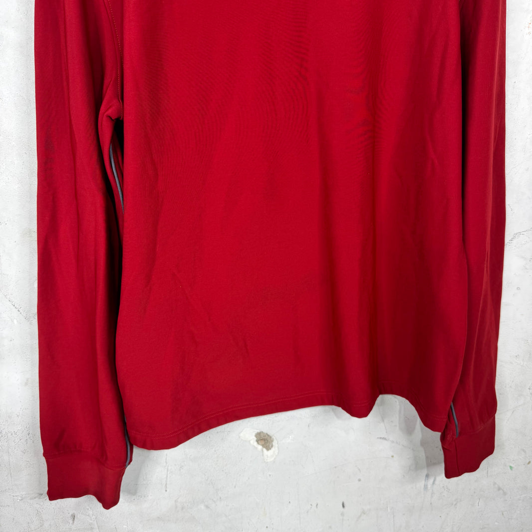 Prada Linea Rosa Neoprene Quarter Zip