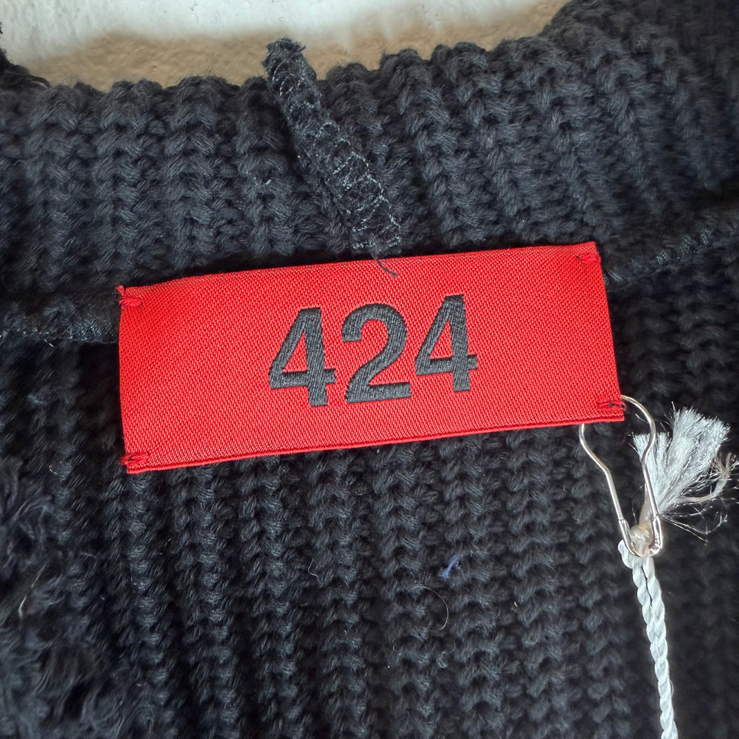 424 Knitted Zip Hoodie