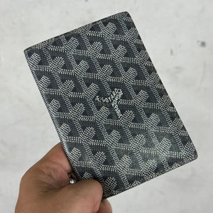 Goyard Grey Passport Holder