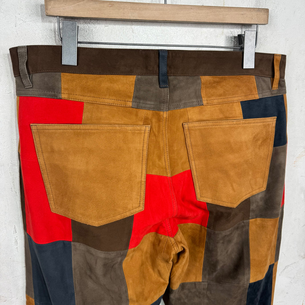 Denim Tears Suede Patchwork Pants
