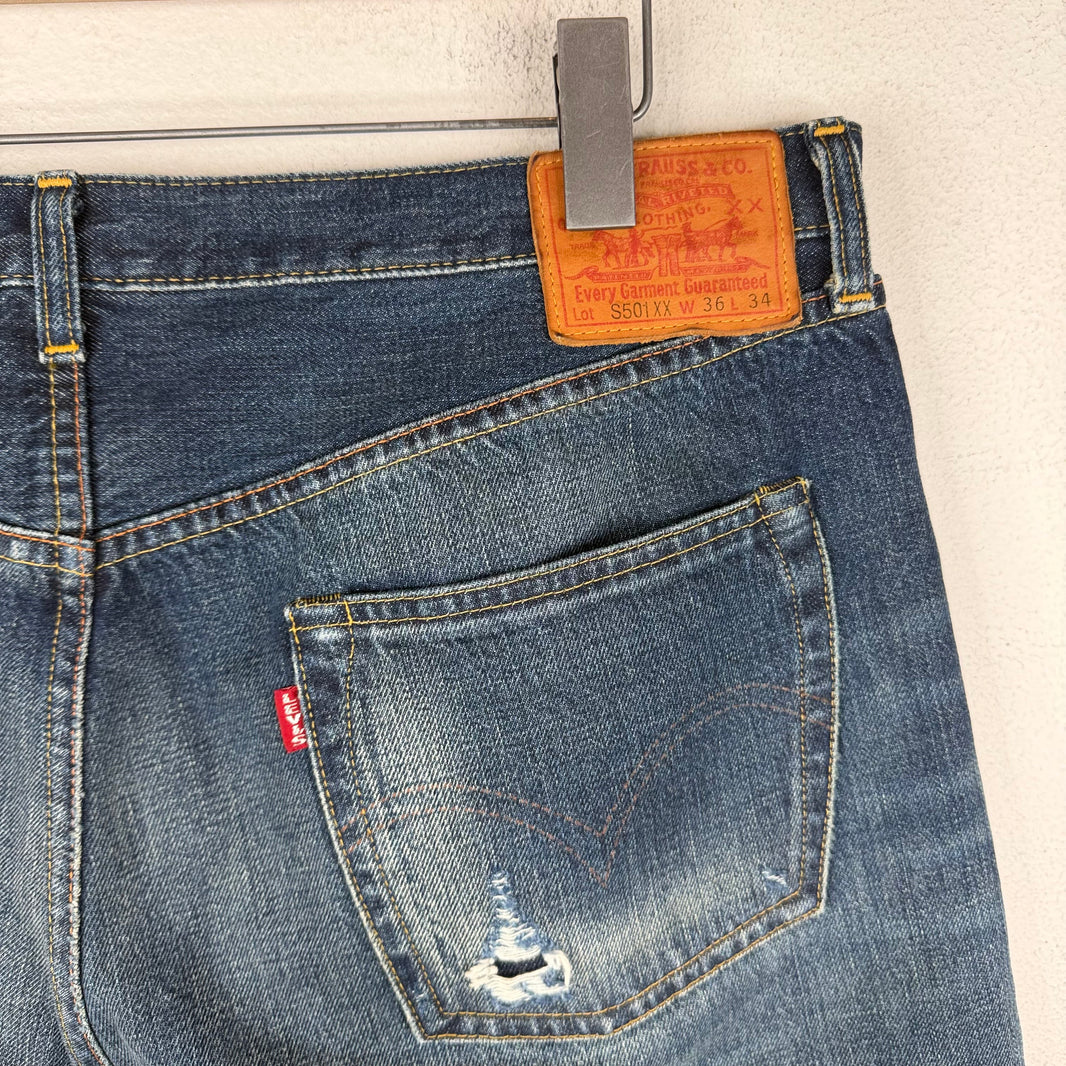 Vintage  Levi's 501XX Selvedge Cut-Off Shorts
