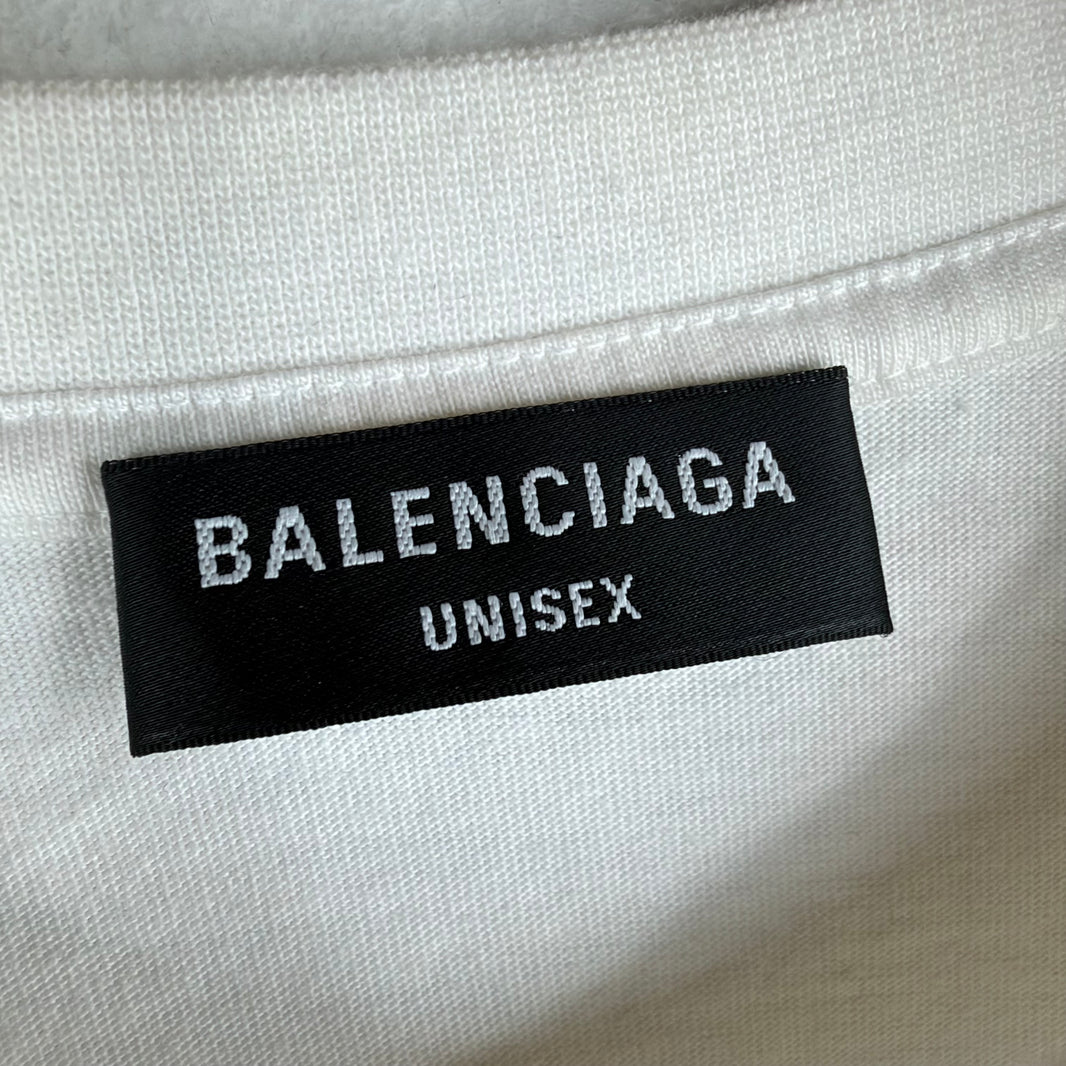 Balenciaga Cursive Logo T-Shirt