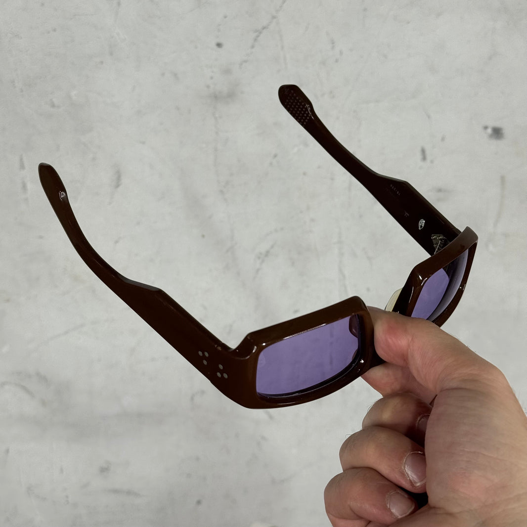 Jacques Marie Mage Brown Apollo Sunglasses