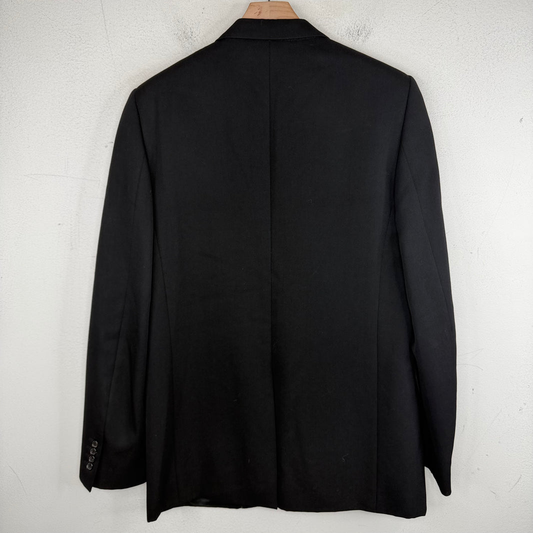 Dior Pony Hair Collar Wool Blazer Jacket