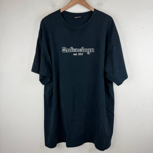 Balenciaga Cursive Logo T-Shirt