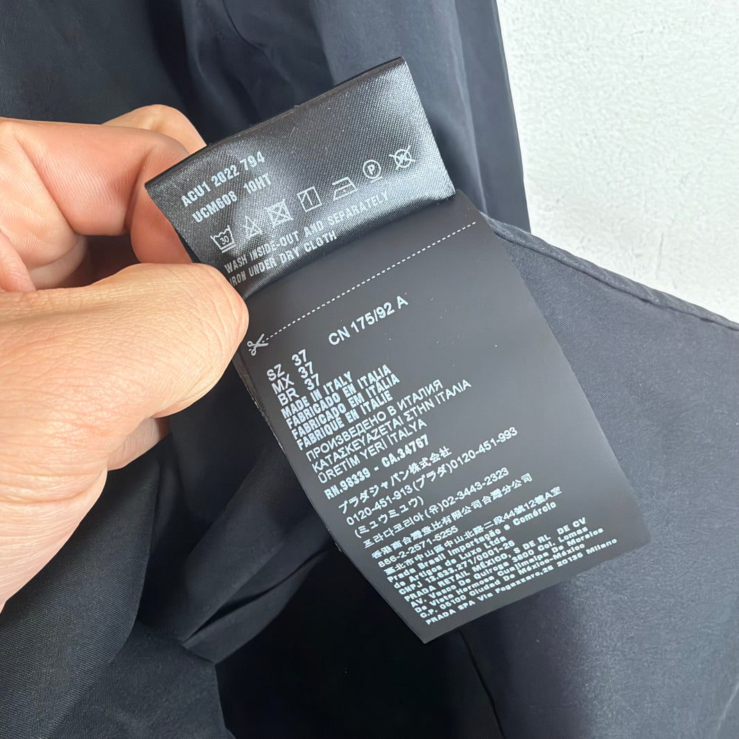Prada Black L/S Shirt