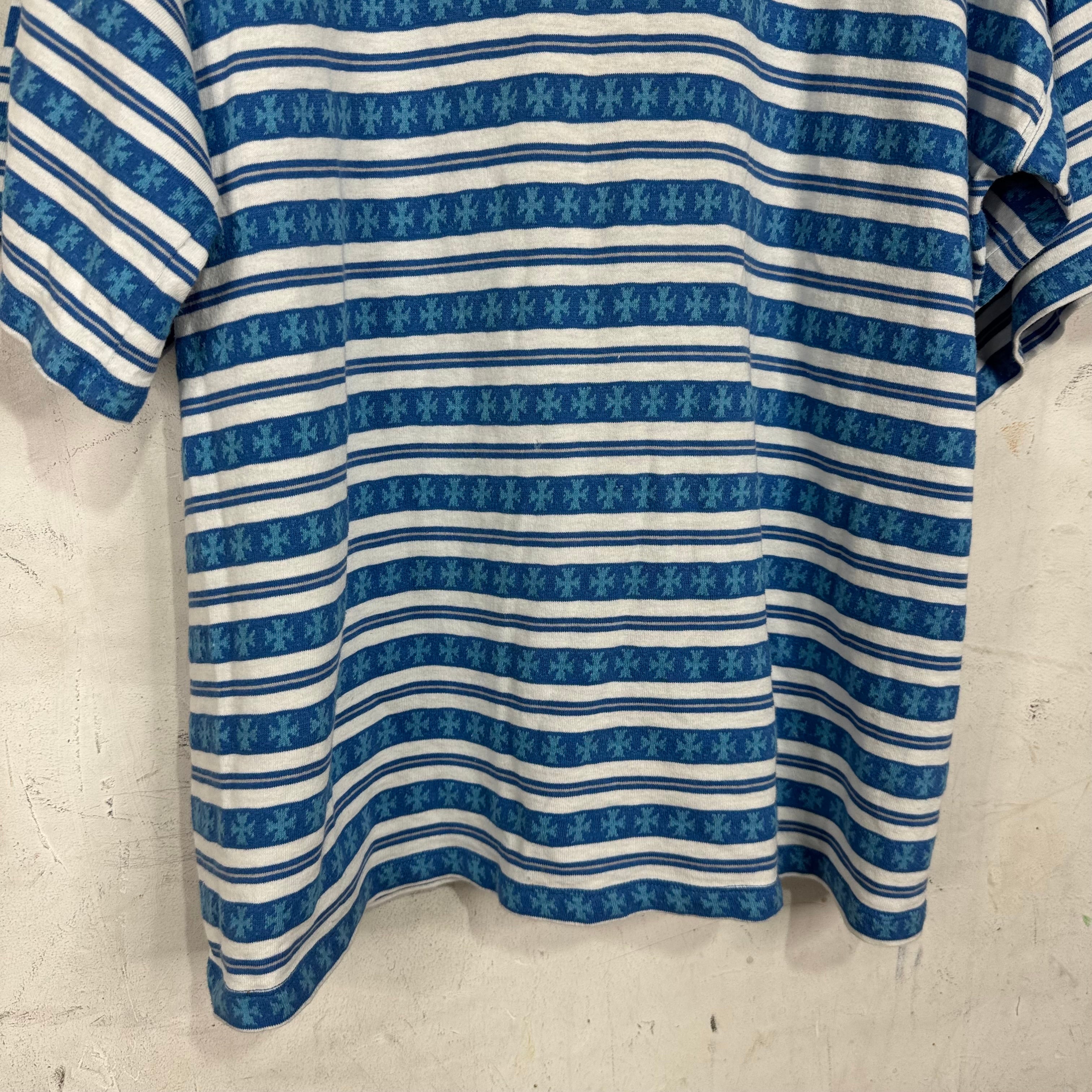 【タグ付】CHROME HEARTS Tシャツ ヴァインダガー ボーダー M Chrome Hearts Striped Vine Dagger T-Shirt – www.Lukes.store
