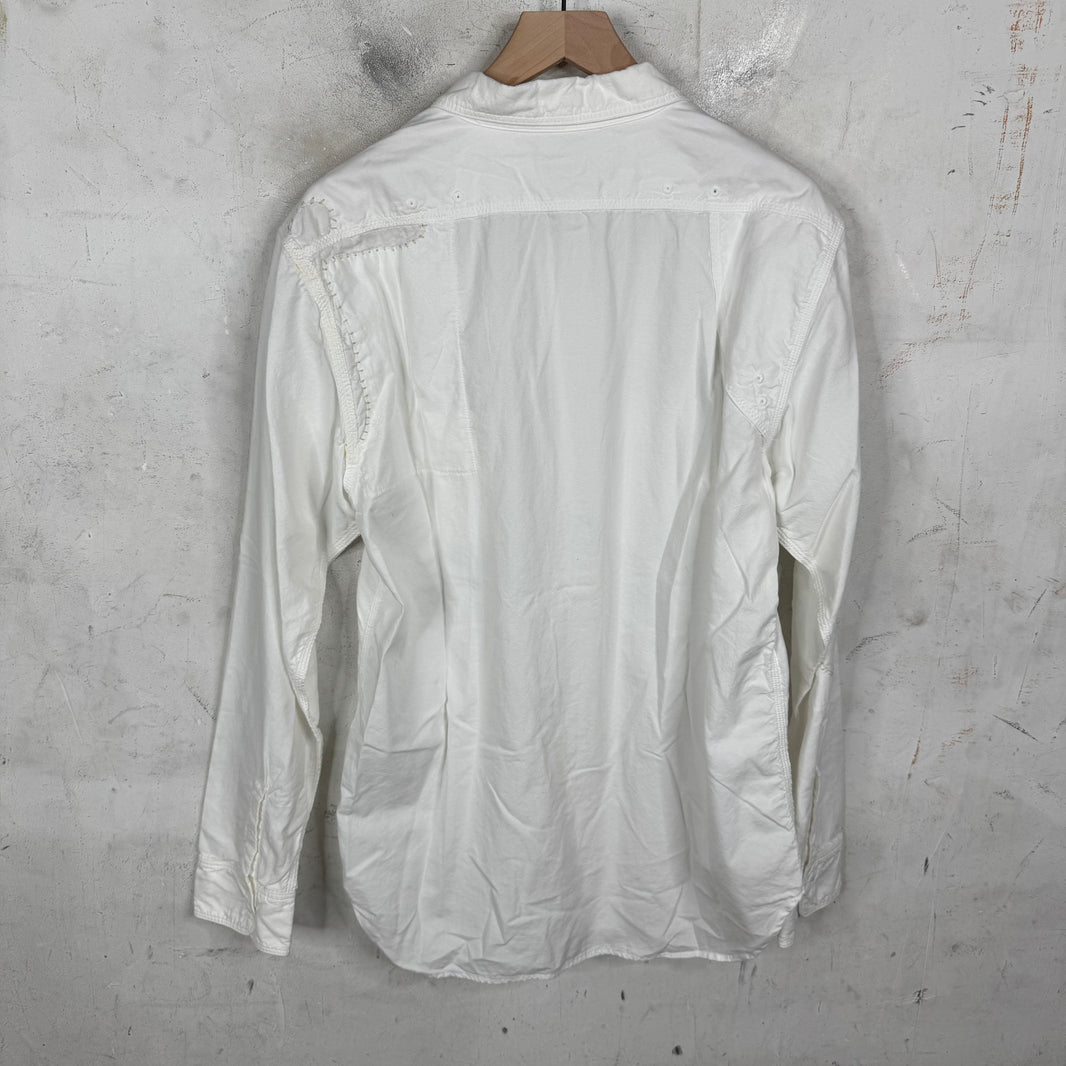 Kapital White Button-Up Shirt