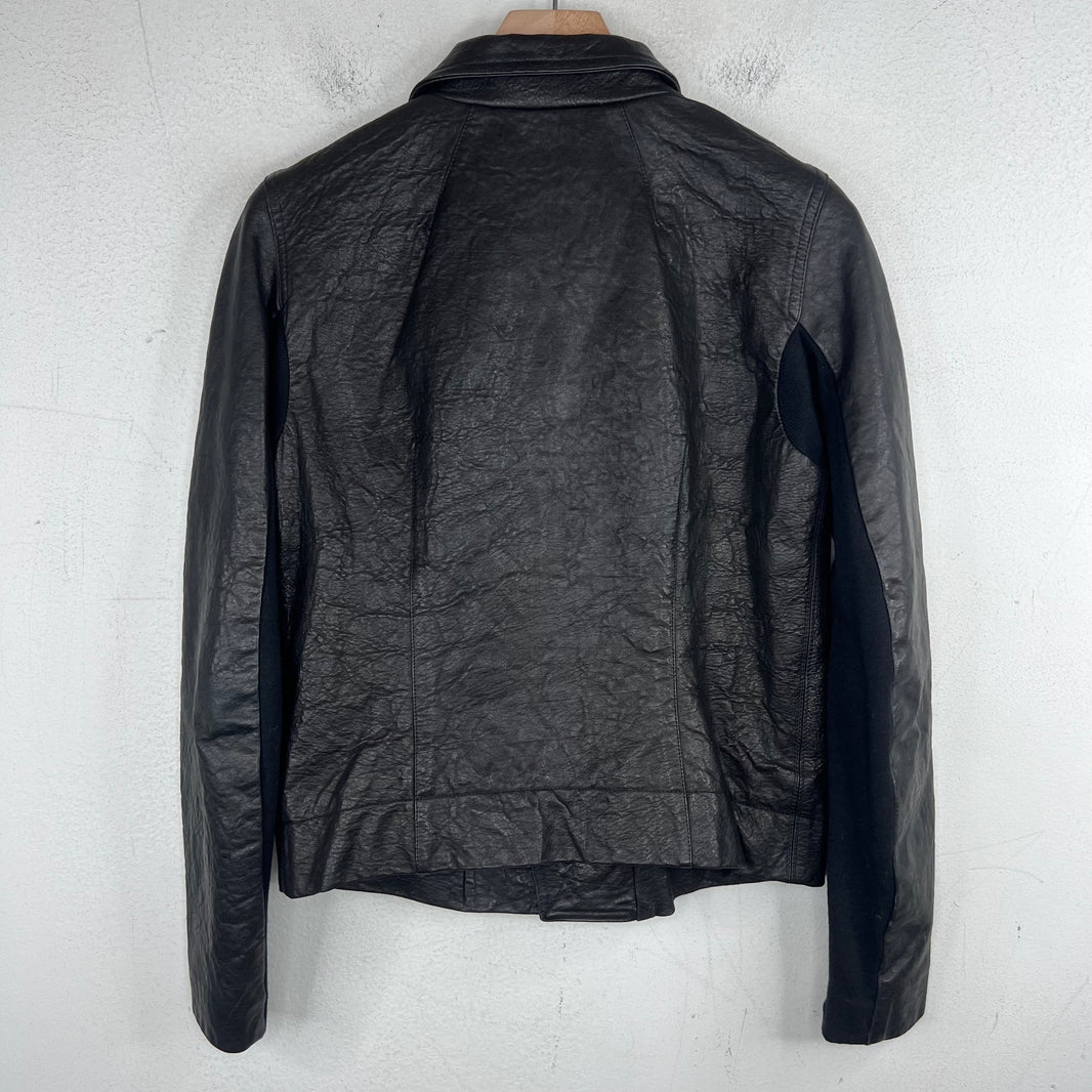 Rick Owens Stooges Lambskin Leather Jacket