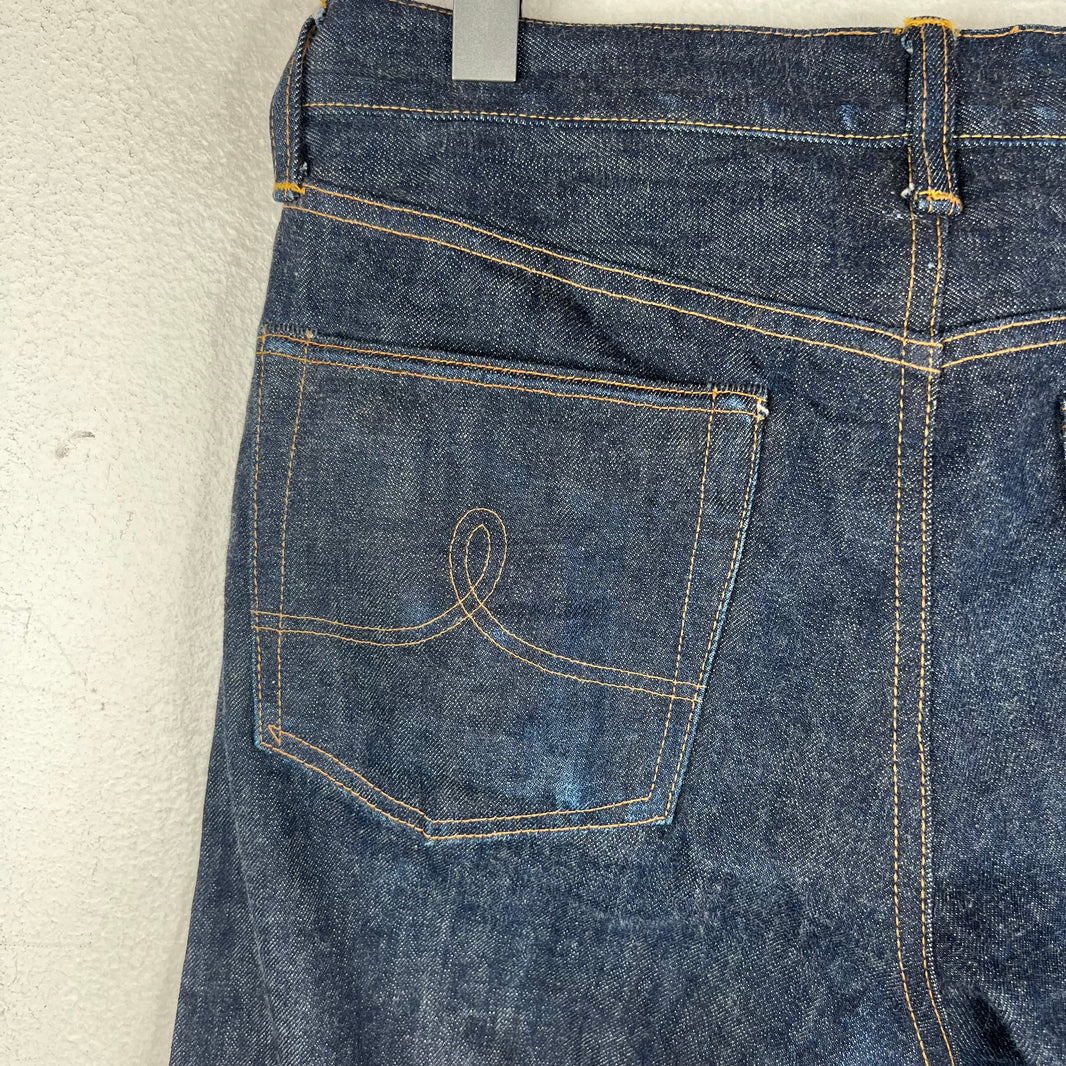 RRL Straight Leg Indigo Selvedge Jeans
