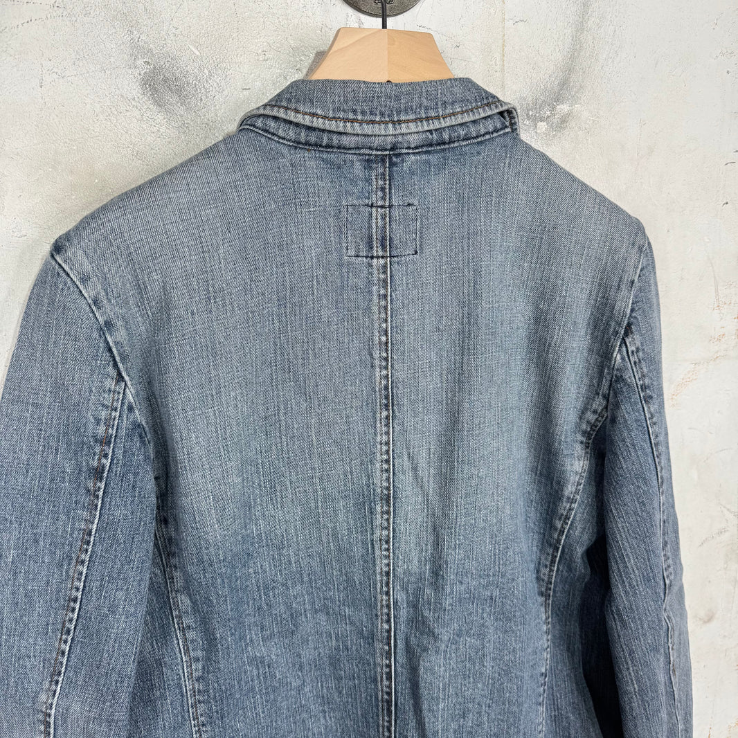 Walter Van Beirendonck Denim Blazer