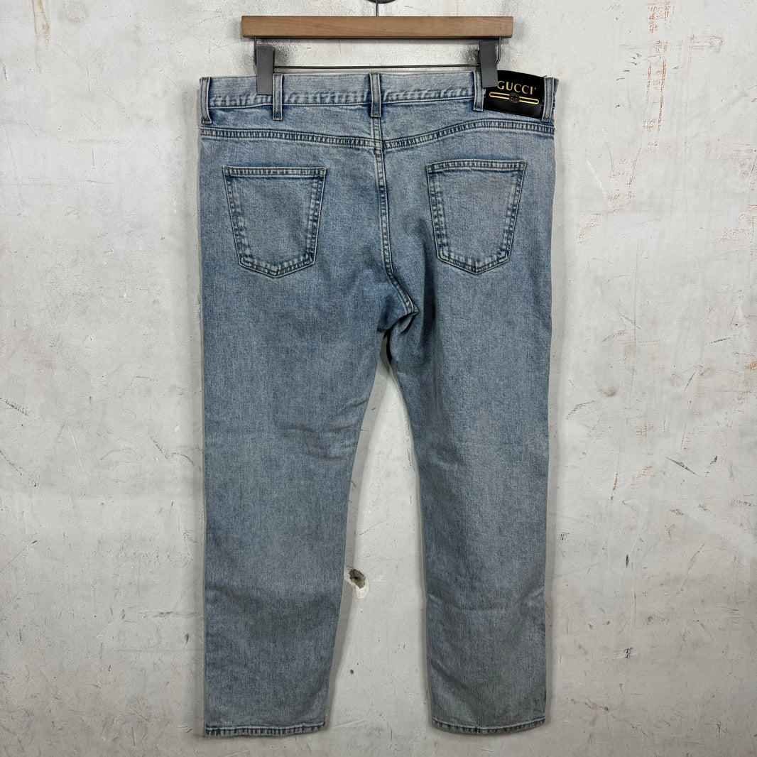 Gucci Lightwash Jeans
