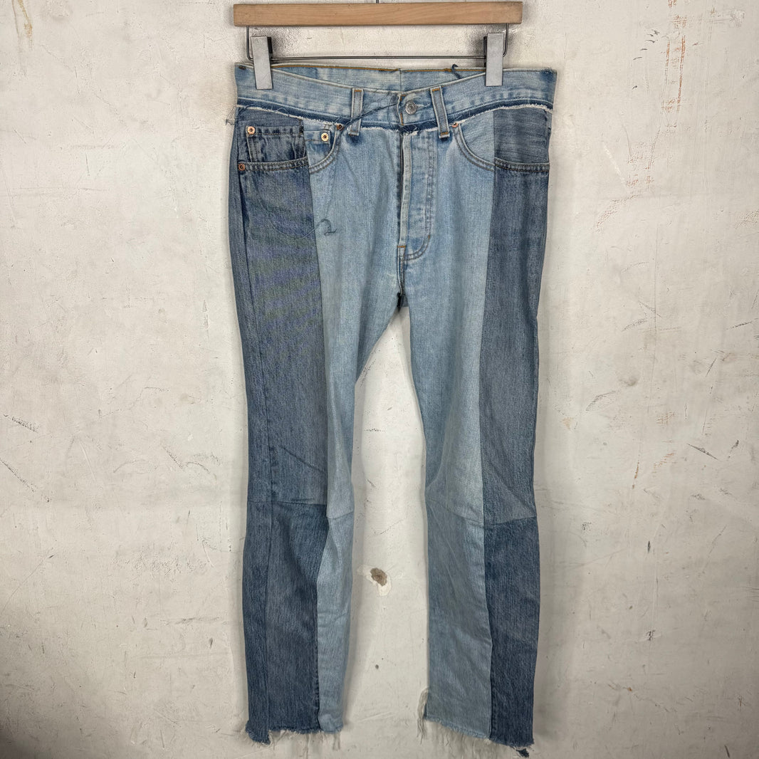 Vetements Rebuilt Blue Levis Jeans
