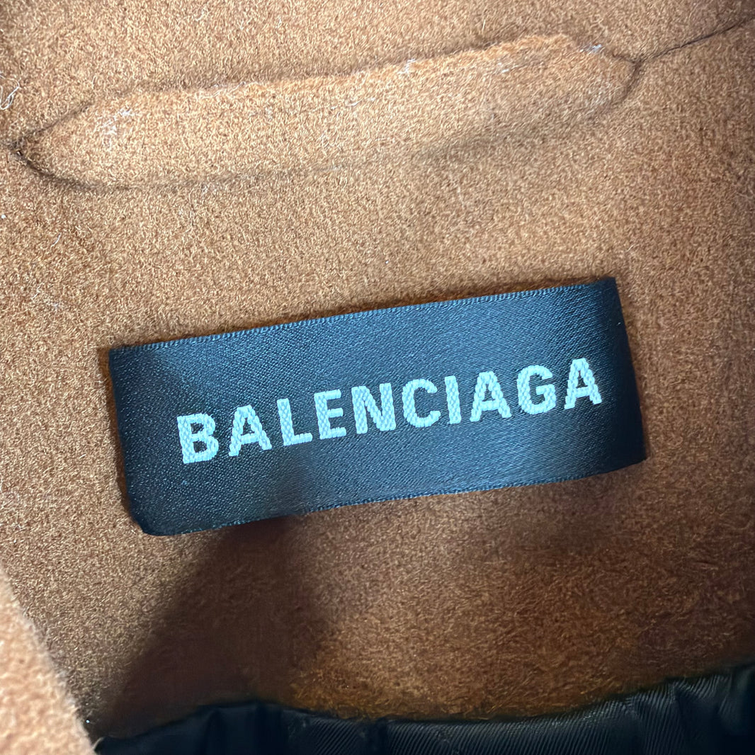 Balenciaga Wool Trench Coat