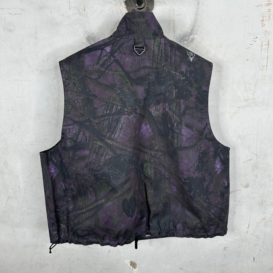 South2West8 Purple Camouflage Vest