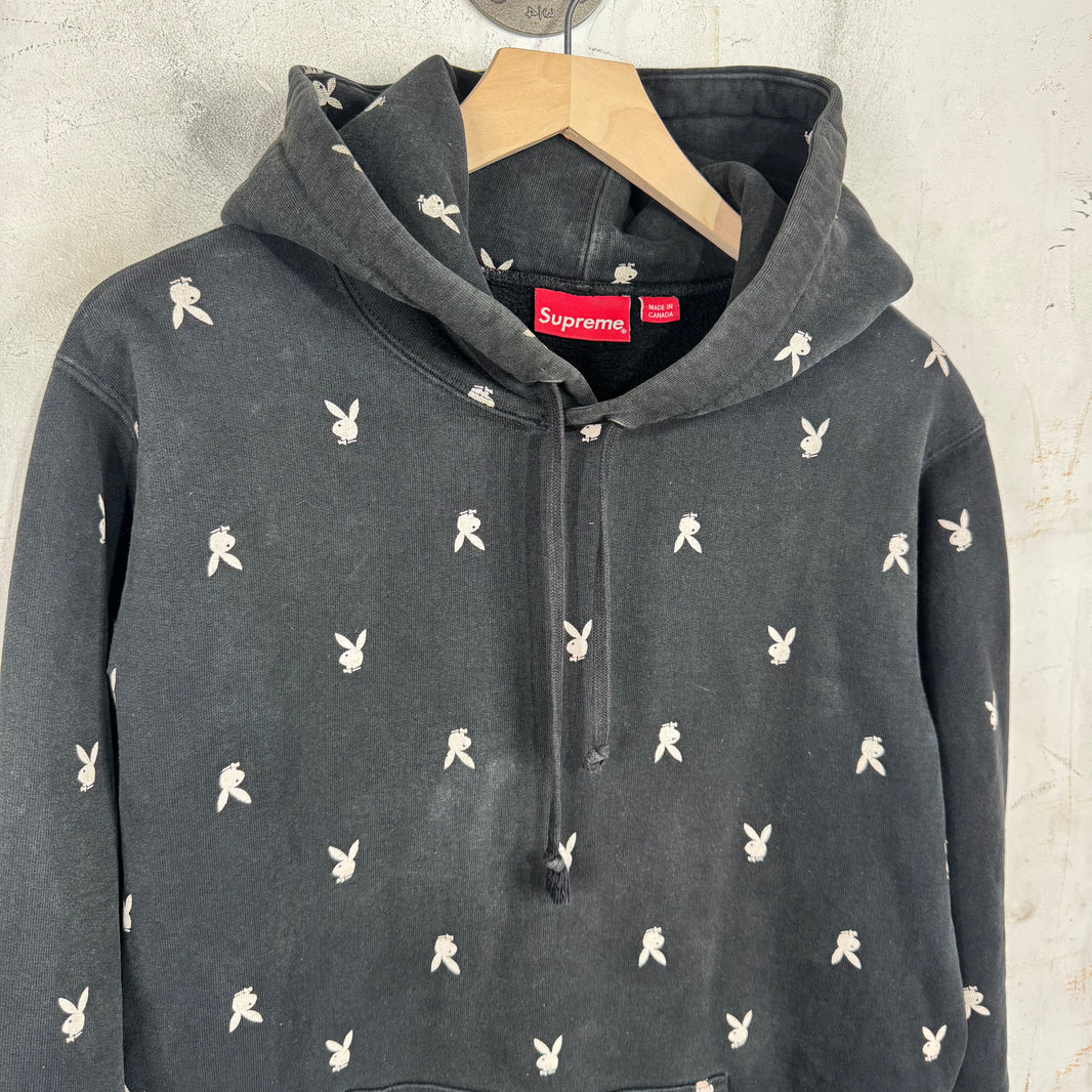 Supreme x Playboy Hoodie Black