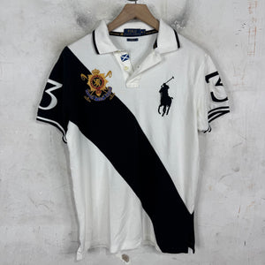 Ralph Lauren Crest Big Pony Striped Polo
