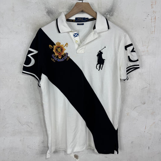 Ralph Lauren Crest Big Pony Striped Polo
