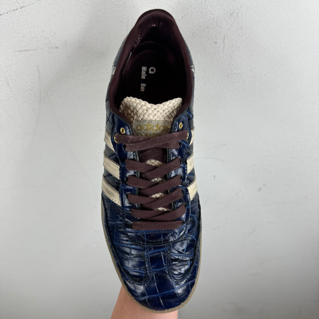 Wales Bonner Adidas Blue Croc Samba